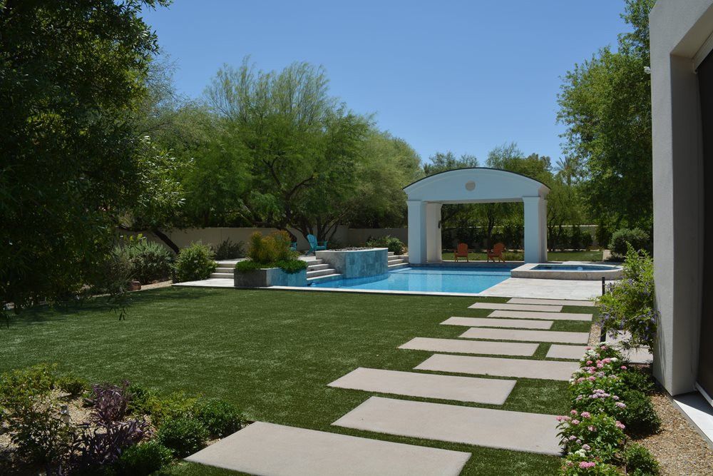 Phoenix artificial grass landscaping